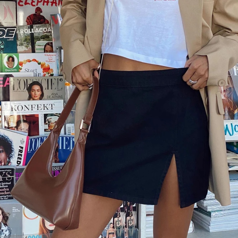 Lioness Lola Black Mini Skirt